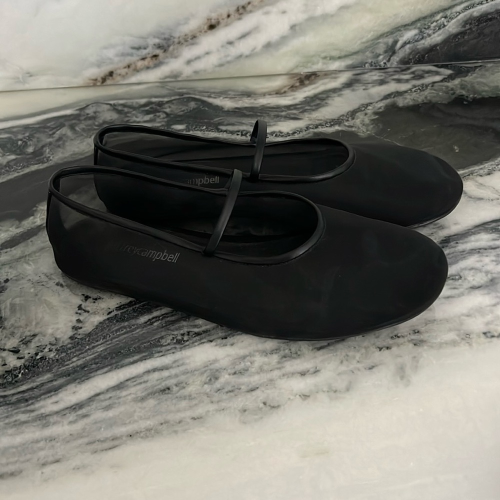 Jeffrey Campbell Mesh Mary Jane Flat | Size 7